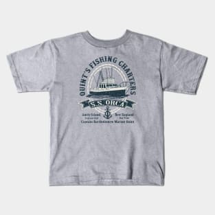 Captain Quint's SS Orca Lts Kids T-Shirt